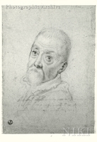 Portrait of Alessandro Allori, Study