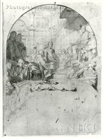Study for the Fresco 'The Meeting of Pope Leo X and Francis I in France at Bologna 1515