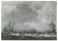 Sailing Vessels in a Heavy Swell