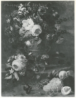 Flowers in a Terracotta Urn
