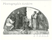 Bonaventura Kneels in Front of Saint Filippo Benizzi