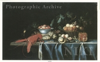 Still Life of Fruit and a Lobster on a Table