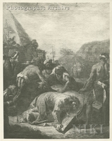 Christ Collapsing while Carrying the Cross