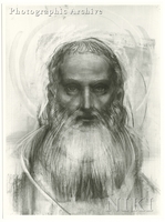 Study for the Head of a Saint