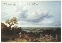 Landscape with Cows and Figures
