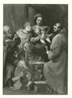 Mystic Marriage of Saint Catherine of Alexandria with Saints Jerome, Infant John the Baptist and Francis