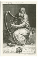 David Playing the Harp
