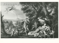 Adonis Discovering Venus Sleeping in a Landscape