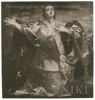 Female Saint or Allegorical Figure