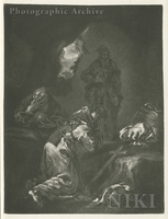 Three Penitent Monks in a Cave