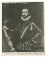 Portrait of a Man in Armour with a Broken Jousting Lance