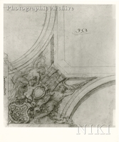 Study of a Decoration of a Ceiling