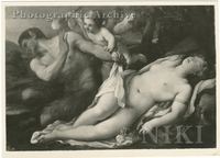 Venus Asleep with Satyr and Cupid