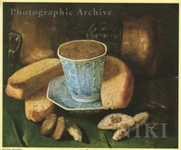 Cup and Saucer with Biscuits