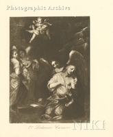 Mary Comforted by Angels
