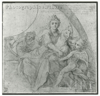 Chastity with Two Putti