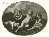 Putti with Fruits