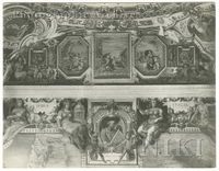 View of the Fresco Decoration in the Sala delle Carte Geografiche, Palazzo Farnese, Rome