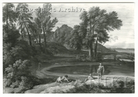 Lake with Figures