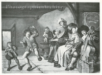 Musical Party in an Interior