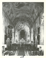 Interior of the Church of Santa Lucia alla Castellina