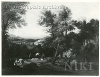 Wooded Landscape with Figures in the Foreground