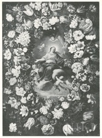 Assumption of the Virgin Mary Surrounded by a Garland of Flowers