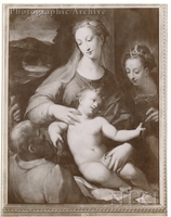 Holy Family with Saint Catherine