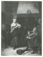 Fiddle Player in a Tavern