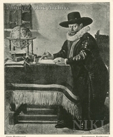 Portrait of Johan van Beverwijck in his Study