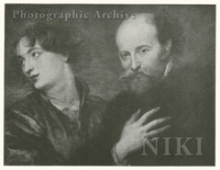Portrait of Rubens and Van Dyck