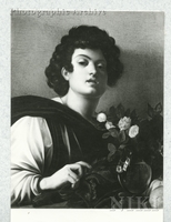 Boy with Vase of Flowers