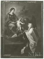 Mary with Child and Saint Frances