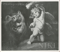 Putto with Lion
