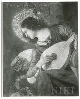 Angel Playing a Lute