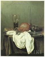 Still Life with a Rummer, an Overturned Jug and a Nautilus Cup
