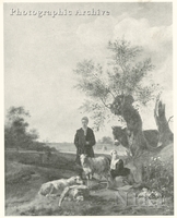 Landscape with a Shepherd and a Milkmaid