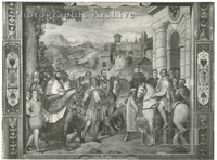 Encounter of Cardinal Alessandro Farnese and King Charles V at Worms