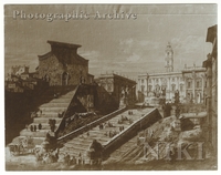 View of Santa Maria d'Aracoeli and the Capital in Rome