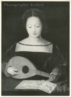 Portrait of a Lady Playing the Lute