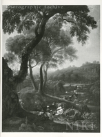 Landscape with Figures at the Edge of a River