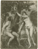 Adam and Eve in Paradise