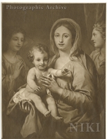 Mary with Child and Two Angels (?)