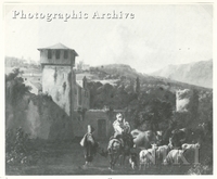 Southern Landscape with a Shepherd and His Family
