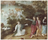 Scene from the Old and New Testament