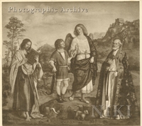 Tobias and the Angel with Saints James the Great and Nicholas