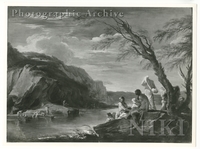 Landscape with a Bathing Scene
