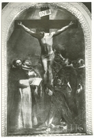 Crucifixion with Saint Dominic, Saint Thomas Aquinas, Saint Peter Martyr, an Unidentified Dominican Saint and Saint Catherine of Siena