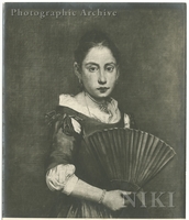 Portrait of a Girl with a Fan
