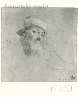 Head of a Man with Hat, Study